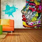 Samoljepljiva foto tapeta - Graffiti beauty 441x315