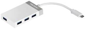 TRENDnet TUC-H4E 4-porta USB-C Mini Hub verzija v2.0R TrendNet TUC-H4E 4 ulaza USB kombinirani hub siva