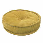 Žuti jastuk za sjedenje Posh Velvet - Yellow Tipi