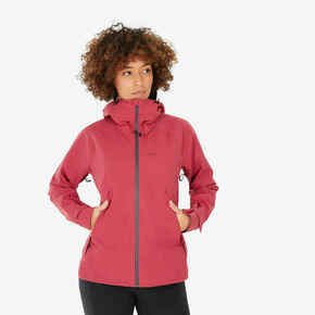 Vodootporna jakna za planinarenje ženska MH500 malina
