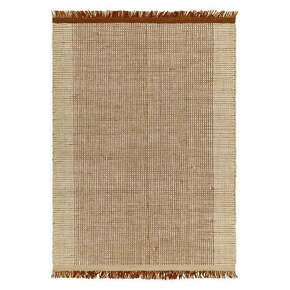 Smeđi ručno rađen vunen tepih 200x290 cm Avalon – Asiatic Carpets