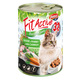 FitActive Goose &amp; Rabbit konzerva za mačke 6 x 415 g