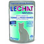 LECHAT EXCELLENCE Natural mokra hrana za odrasle mačke, tuna i oceanske ribe, 24 x 80 g