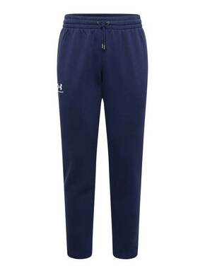 UNDER ARMOUR Sportske hlače 'Essential' noćno plava / bijela