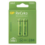 Punjiva baterija, AA (HR6), 1,2 V, 1300 mAh, GP, papirna kutija, 2 pakiranja, ReCyko