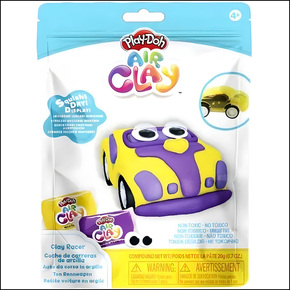 Play-Doh: Air Clay - Set za modeliranje koji se suši na zraku - Trkaći automobil
