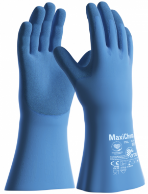 ATG MaxiChem Latex duga plava rukavica 35 cm - 7