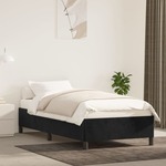 vidaXL Okvir za krevet crni 80 x 200 cm baršunasti