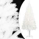 vidaXL Umjetno božićno drvce sa stalkom bijelo 210 cm PE