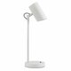 KANLUX 36251 | Agzar Kanlux stolna svjetiljka okrugli 51,6cm s prekidačem elementi koji se mogu okretati 1x E14 bijelo