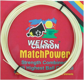 Teniska žica Weiss Cannon MatchPower (12 m) - natural
