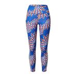 ADIDAS PERFORMANCE Sportske hlače 'Farm Rio' kobalt plava / bež siva / narančasta / bijela
