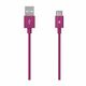 Kabel - USB-C to USB (1,20m) - Pink - Alumi Cable