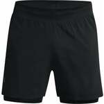Under Armour UA Iso-Chill Run 2-in-1 Black/Black/Reflective L Kratke hlače za trčanje