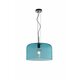 FANEUROPE I-GIBUS-S40 BLU | Gibus Faneurope visilice svjetiljka Luce Ambiente Design 1x E27 krom, plavo