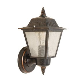 ELSTEAD GZH-HN1 | Highnam Elstead zidna svjetiljka 1x E27 IP44 antik brončano