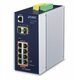 PLANET IGS-10020HPT mrežni prekidač Upravljano L2+ Gigabit Ethernet (10/100/1000) Podrška za napajanje putem Etherneta (PoE) Crno, Bijelo