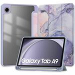 Tech-Protect® SmartCase Pen Hybrid futrola za Samsung Galaxy Tab A9 Violet Marble