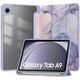 Tech-Protect® SmartCase Pen Hybrid futrola za Samsung Galaxy Tab A9 Violet Marble