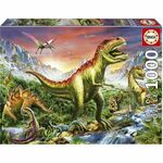Puzzle Educa dinosauri 1000 Dijelovi , 740 g