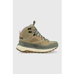Cipele Jack Wolfskin Terraquest Texapore Mid za žene, boja: zelena