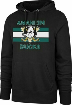 Anaheim Ducks NHL Burnside Pullover Hoodie Jet Black M Duksa za hokej