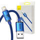 Baseus Crystal Shine cable USB to Lightning, 2.4A, 2m (blue)