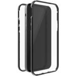 Black Rock ''360° Glass'' stražnji poklopac za mobilni telefon Apple iPhone 12, iPhone 12 Pro crna, prozirna
