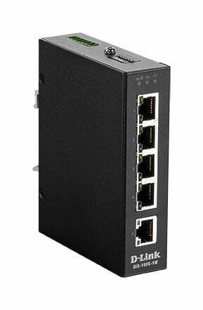 D-Link DIS‑100G‑5W Neupravljano L2 Gigabit Ethernet (10/100/1000) Crno