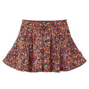 VidaXL Dječja suknja s cvjetnim uzorkom višebojna 92