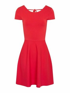 Morgan Pletena haljina jarko crvena