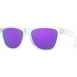 Oakley Frogskins XS 90061453 Polished Clear/Prizm Violet XS Lifestyle naočale