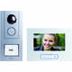 m-e modern-electronics VISTUS VD ALU-6710 S video portafon za vrata žičani srebrna