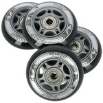 HMS Set crnih PU kotača 72x24 + ABEC9 NILS EXTREME ležajevi