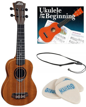 LAG TKU10S SET Soprano ukulele Natural