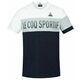 Muška majica Le Coq Sportif Saison 2 Tee SS No.1 M - optical white/gray/black