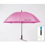 Jucad Telescopic Umbrella Rose Red