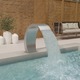 vidaXL Fontana za bazen LED 30 x 60 x 70 cm od nehrđajućeg čelika 304