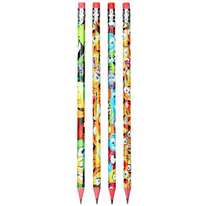 Spirit: Happy grafitna olovka sa gumicom - razne vrste