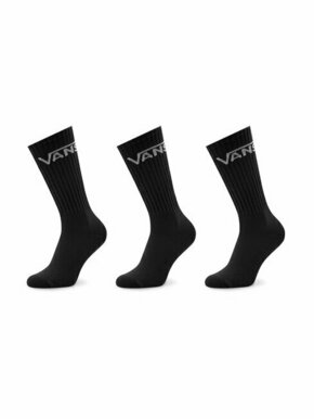 Set od 3 para muških visokih čarapa Vans Classics Crew Yout VN000YBRBLK1 Black