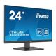 Iiyama ProLite XU2493HS-B4 monitor, IPS, 23.8"/24", 16:9, 1920x1080, 75Hz, HDMI, Display port, VGA (D-Sub)