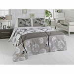 Lagani pamučni prekrivač za bračni krevet Belezza Grey, 200 x 230 cm
