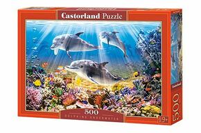 Castorland puzzle 500 komada dupini pod vodom