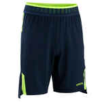 Kratke hlače za nogomet CLR dječje plavo-fluorescentno žute