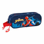 Dvostruka pernica Spider-Man Neon Mornarsko plava 21 x 8 x 6 cm