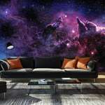 Samoljepljiva foto tapeta - Purple Nebula 98x70