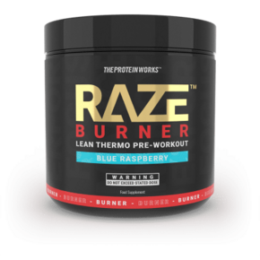 The Protein Works Raze Burner Pre-Workout Stimulant 300 g plava malina