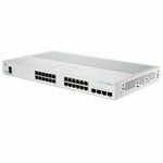 Mrežni switch Cisco CBS250-24T-4X-EU upravljani L2/L3 Gigabit Ethernet (10/100/1000) srebrni