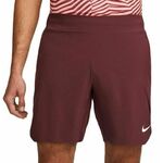 Muške kratke hlače Nike Dri-Fit Slam Tennis Shorts - night maroon/white