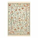 Žuti tepih s primjesom pamuka Nouristan Oriental Flowers, 195 x 300 cm